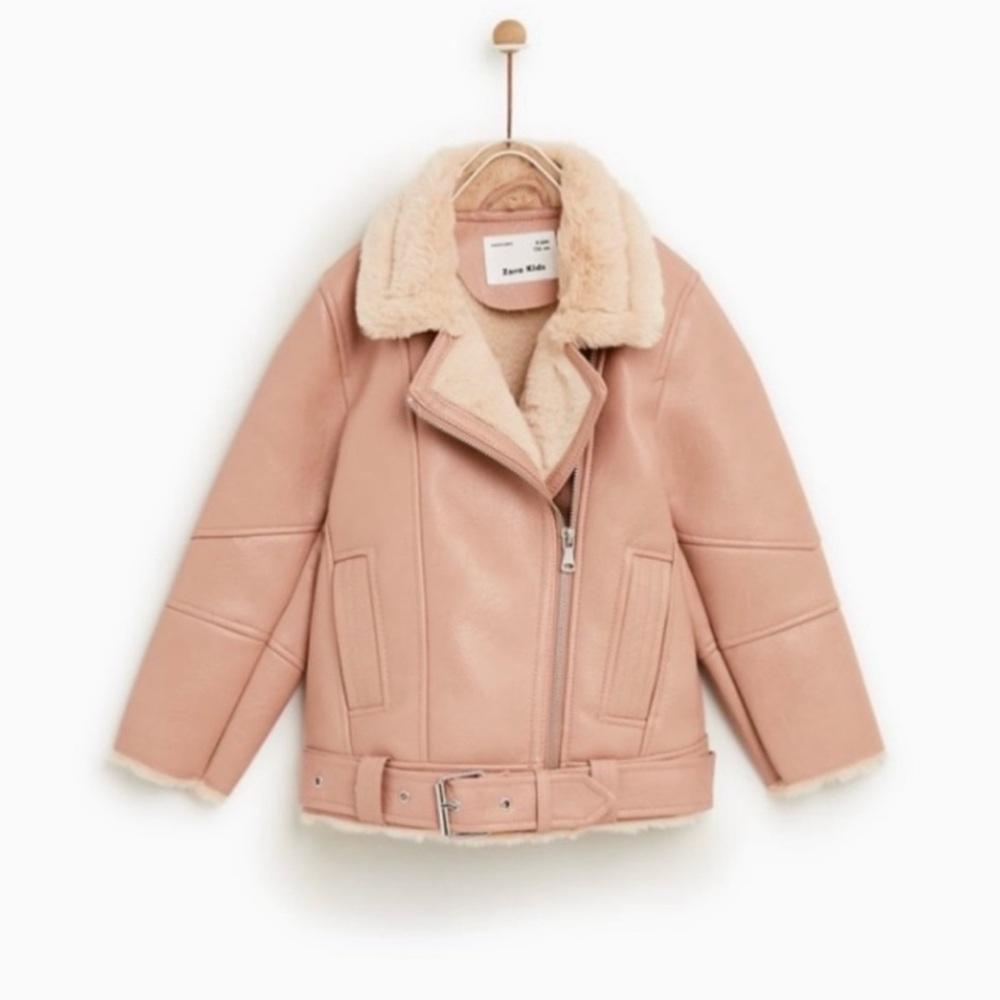 Zara Kid Leather Jacket
